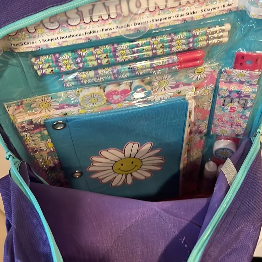 Backpack 🎒 20pc  stationery set